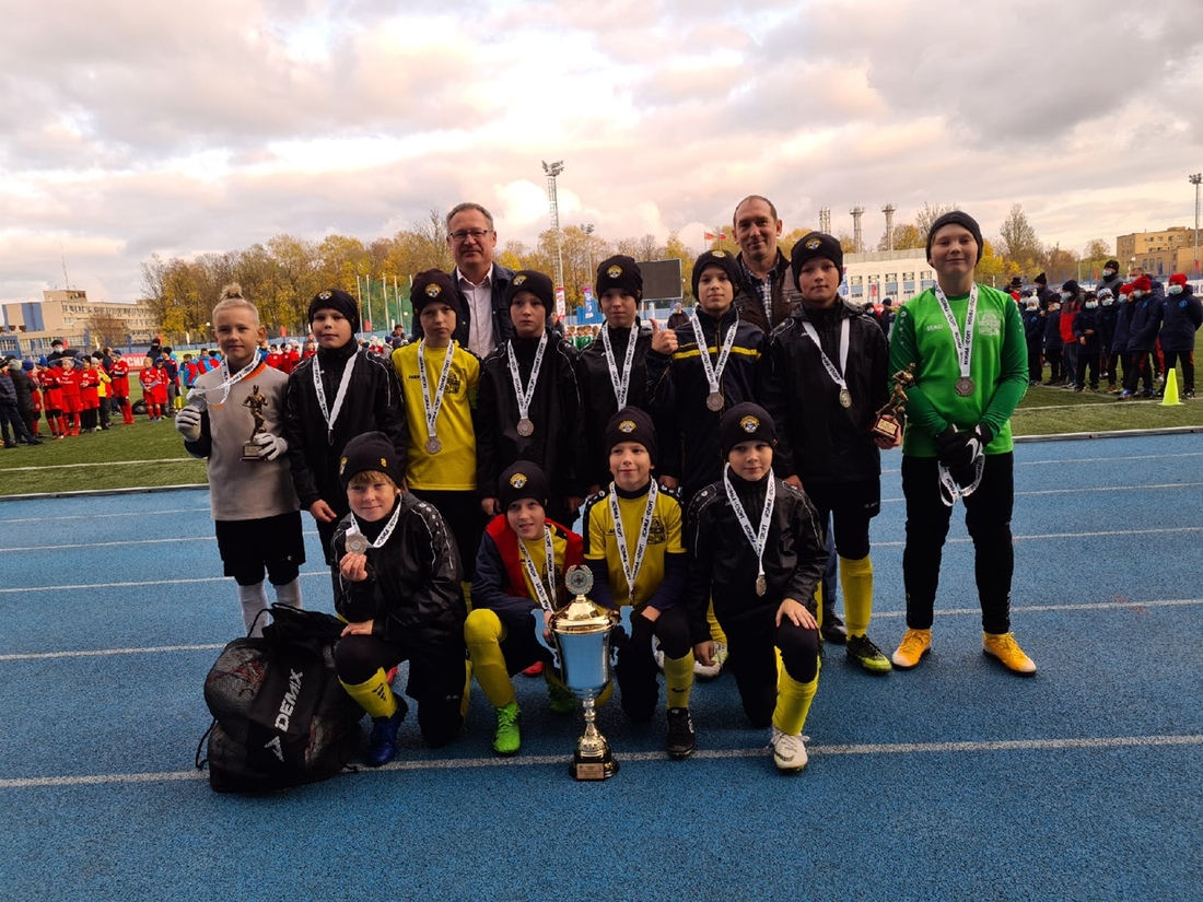 Юные футболисты команды «Череповец» стали призёрами турнира «Кожаный мяч» 