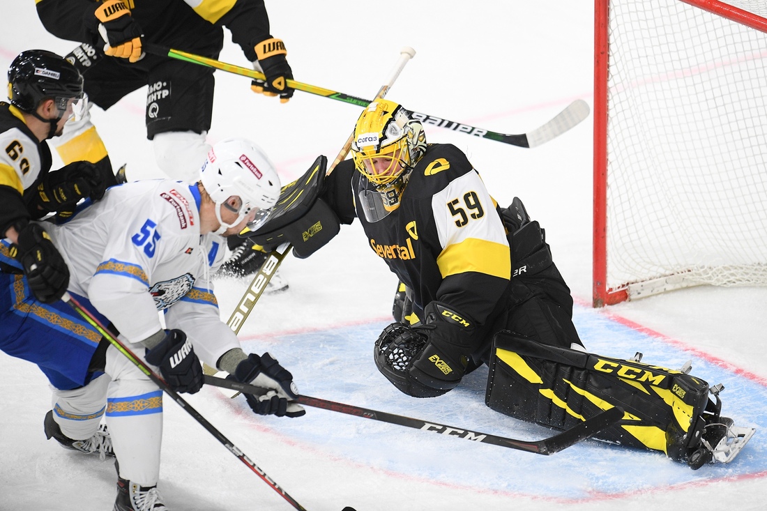 Хоккейная "Северсталь" уступила "Барысу" на домашнем льду