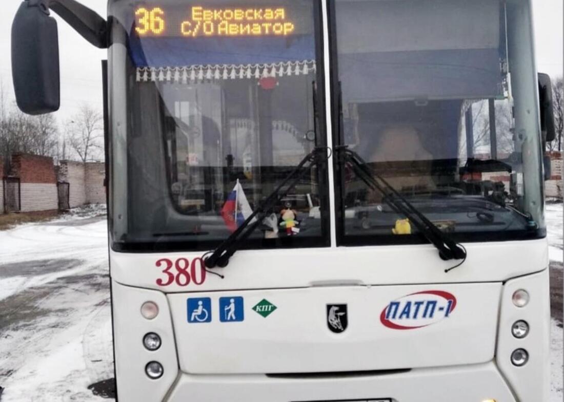 Электронные указатели планируют установить на автобусах ПАТП-1 в Вологде
