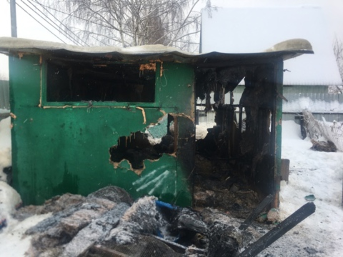В Шекснинском районе из-за неисправной проводки сгорел курятник