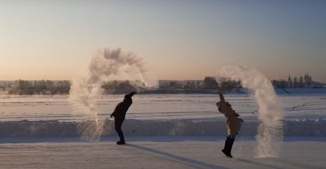 Дубак Challenge: жители Вологодской области приняли участие в морозном флешмобе 