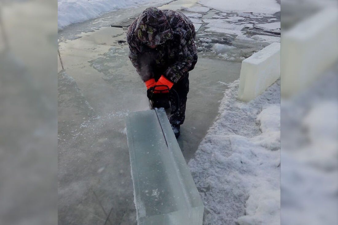 30 тонн льда привезут из Тарногского района на череповецкий фестиваль скульптур