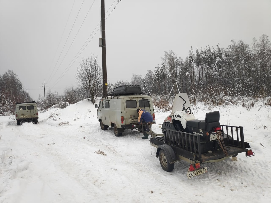 Аварийные отключения электроэнергии устраняют в нескольких районах Вологодской области