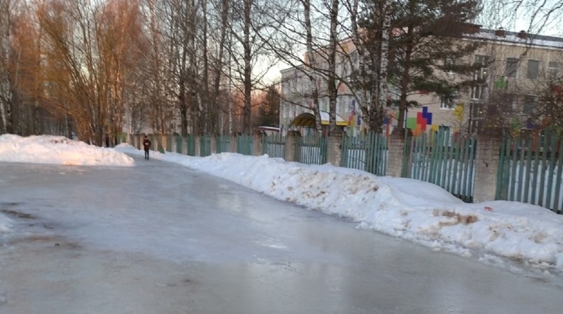  «Ледовое побоище»: в Чагоде стало опасно ходить в школу