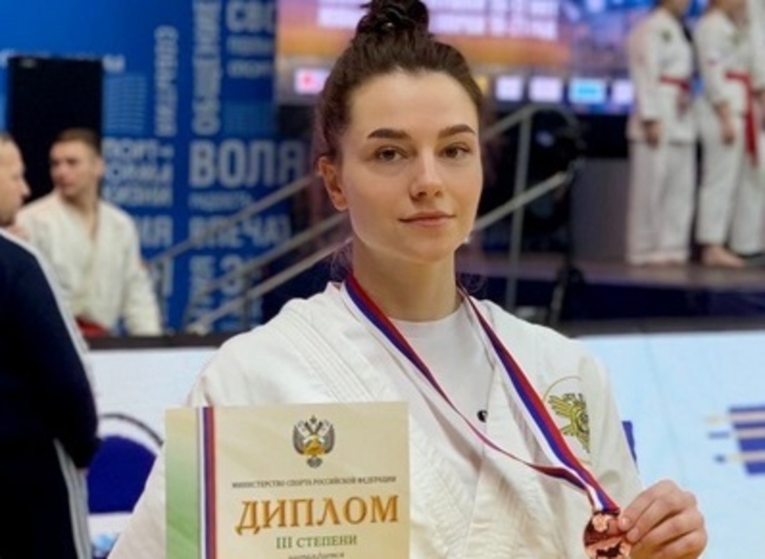 Вологжанка заняла третье место по рукопашному бою на всероссийском турнире