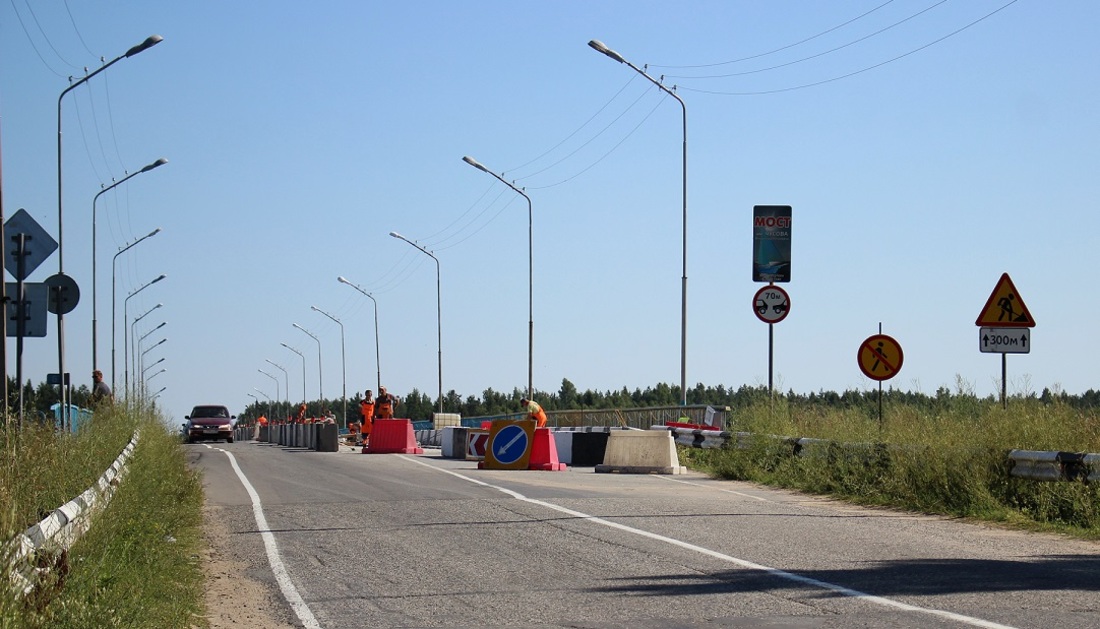Около 20 мостов отремонтируют в Вологодской области
