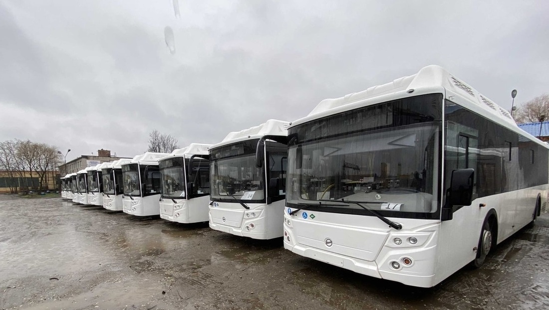 17 новых автобусов поступили в череповецкий автопарк
