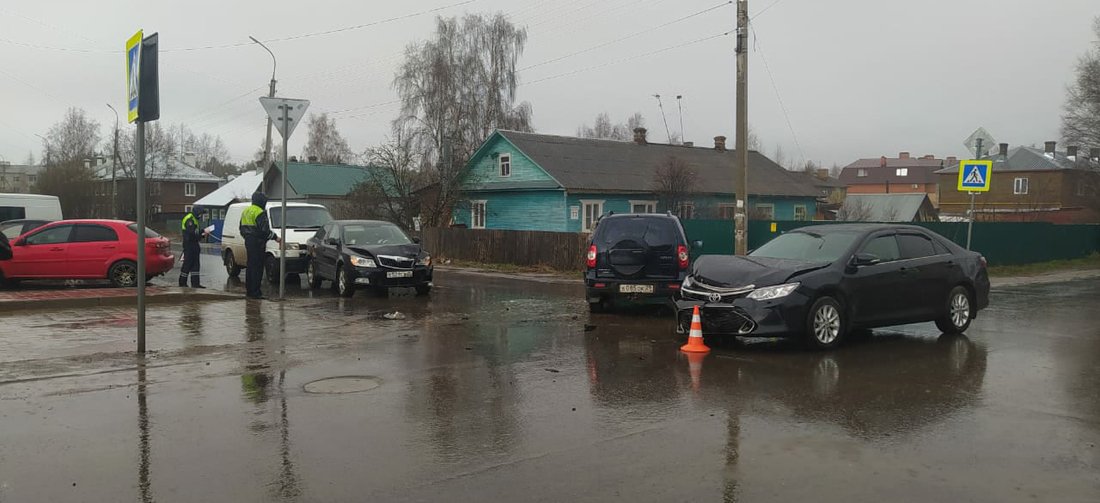Глава Великоустюгского района Александр Кузьмин района вновь попал в аварию