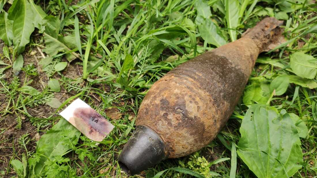 Опасный снаряд времён ВОВ обнаружил вологжанин на приусадебном участке
