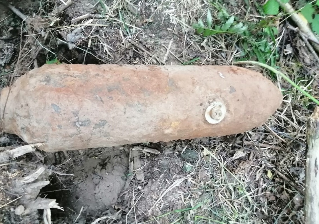 Эхо войны: боевой снаряд обнаружен в Вытегорском районе