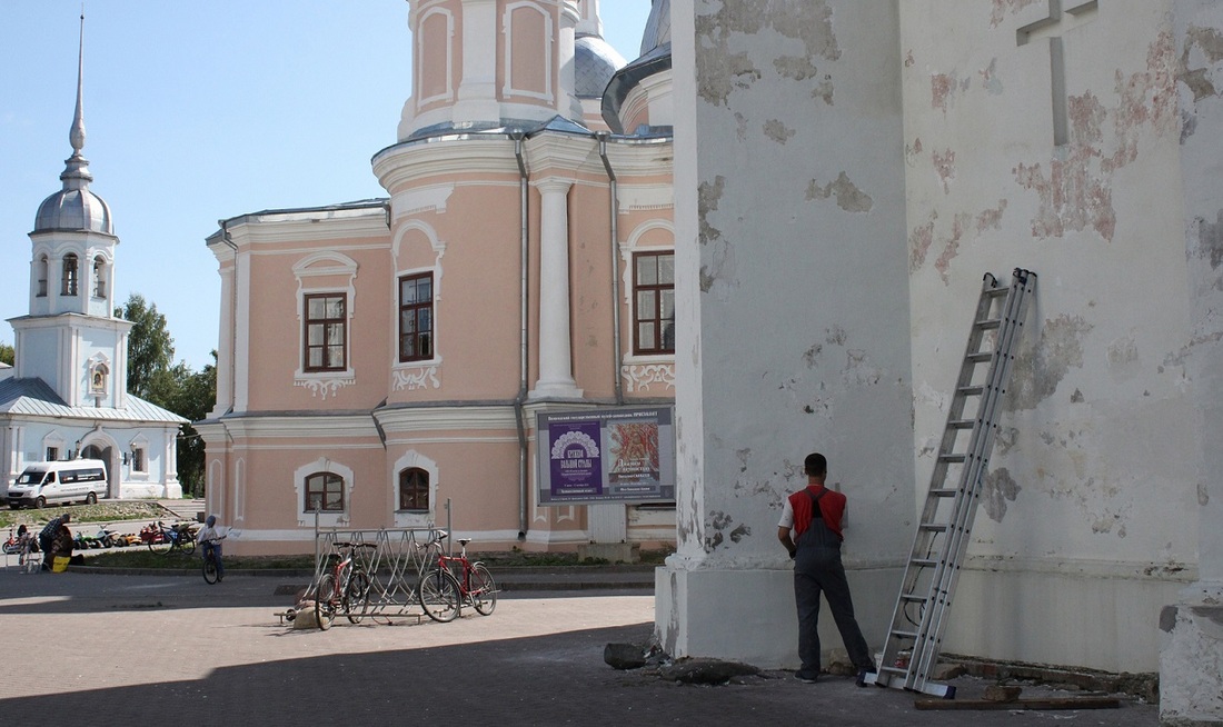 Колокольня Вологодского кремля вновь потребовала ремонта 