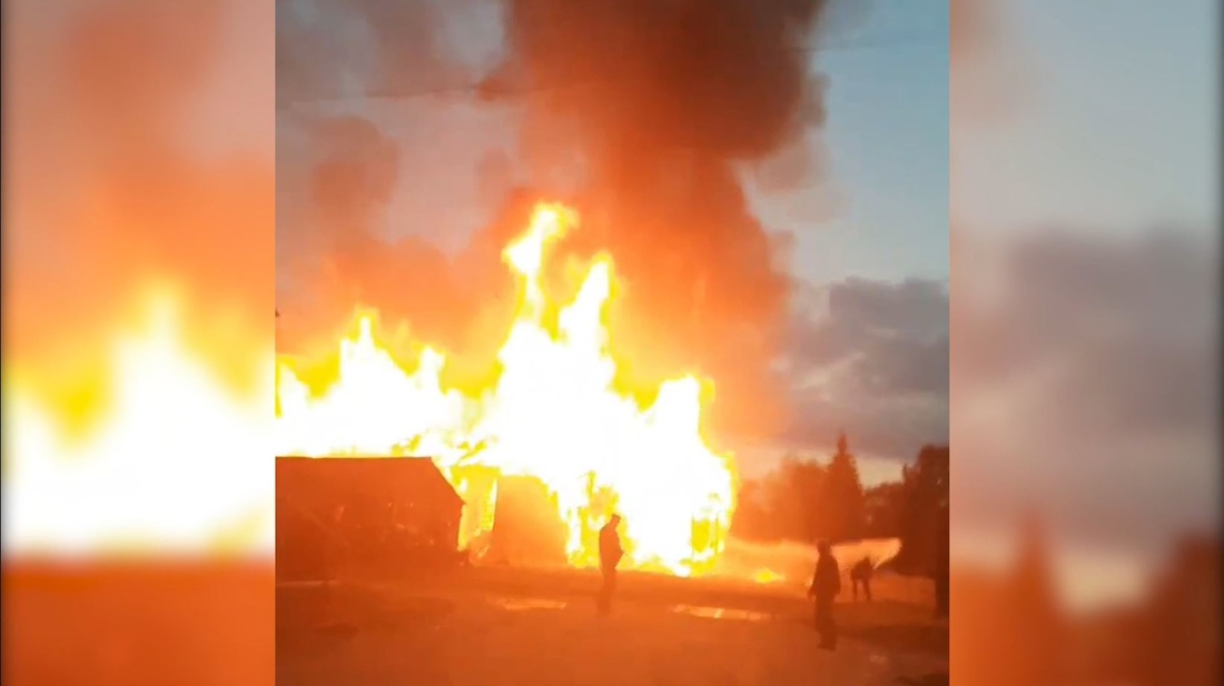 Сельский клуб сгорел дотла в Вожегодском районе