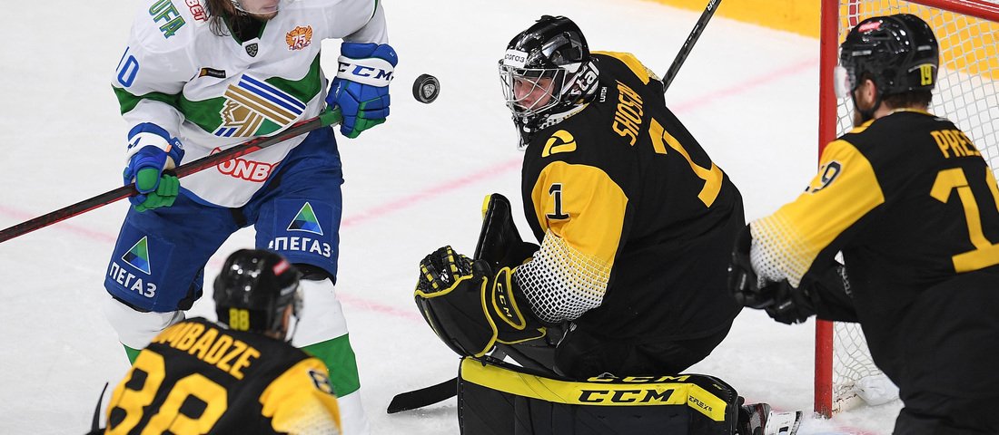 Хоккейная «Северсталь» прервала рекордную серию побед «Салавата Юлаева»