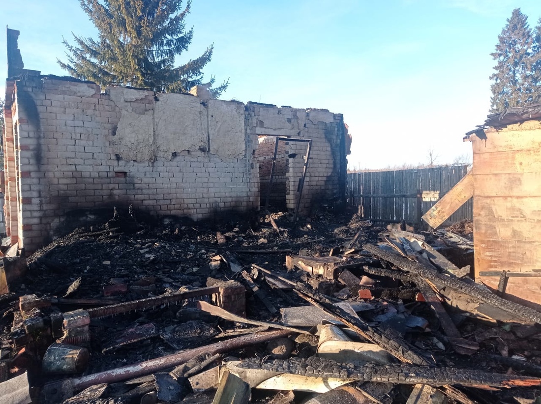 Сокольчанин погиб на пожаре в собственном доме