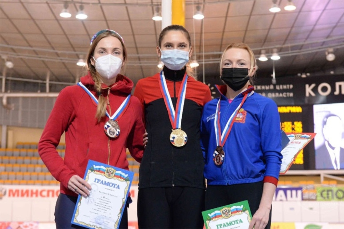 Вологодская конькобежка Евгения Лаленкова стала победителем Всероссийских соревнований