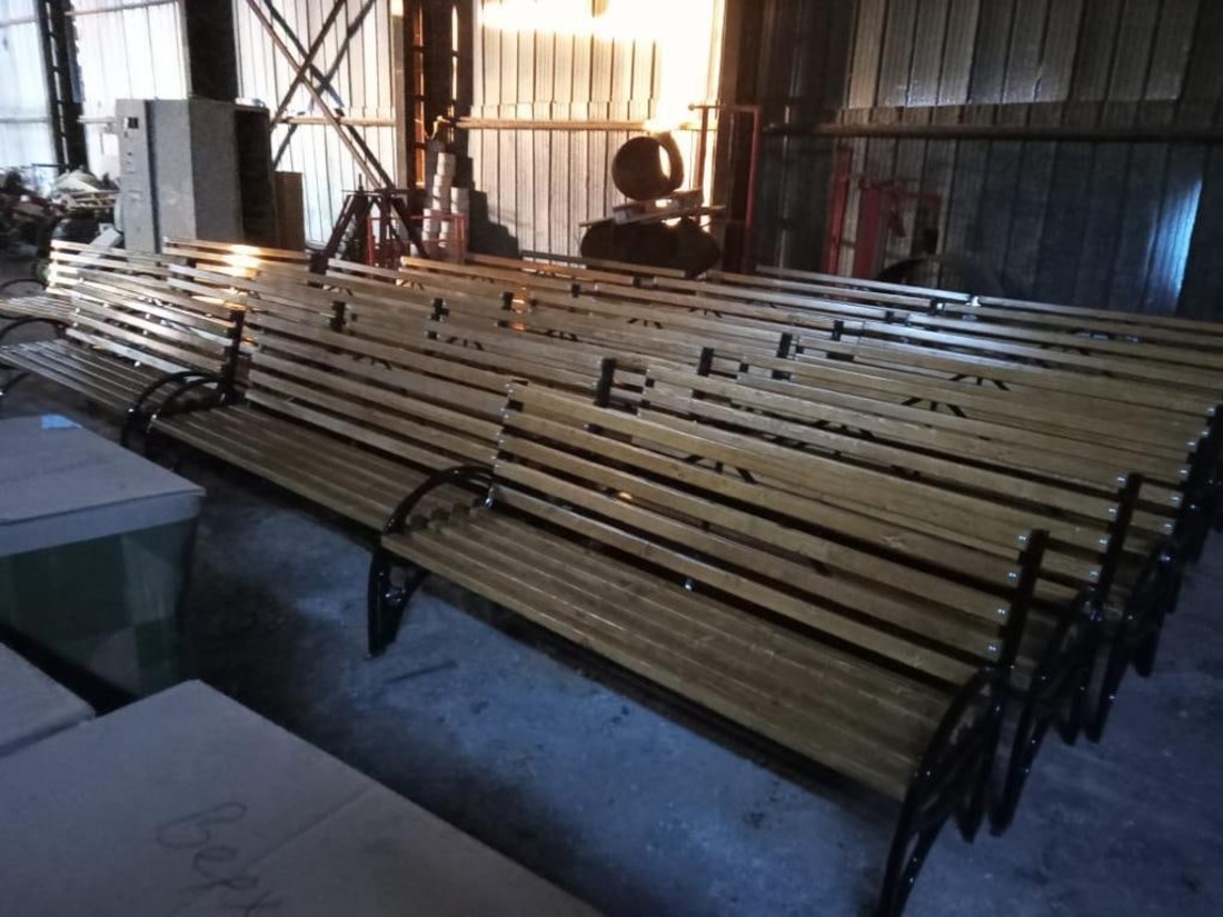25 новых скамеек установят в зонах отдыха Вологды