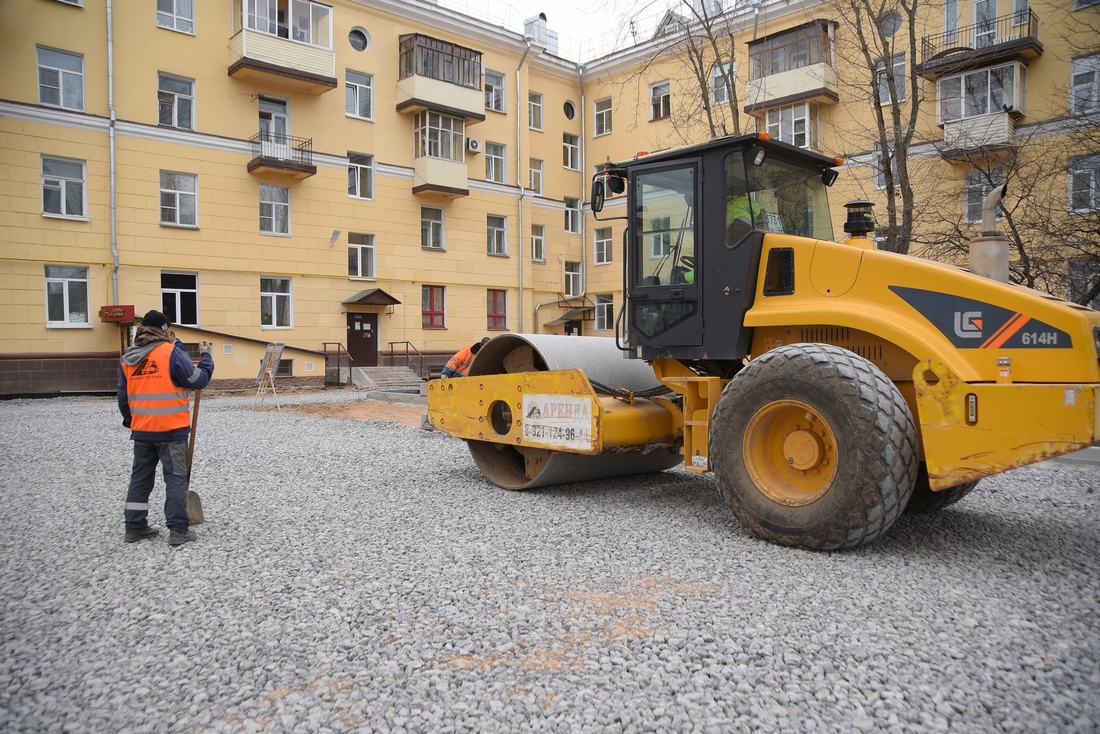 В 13 дворах Вологды начался ремонт по программе «Комфортная городская среда»