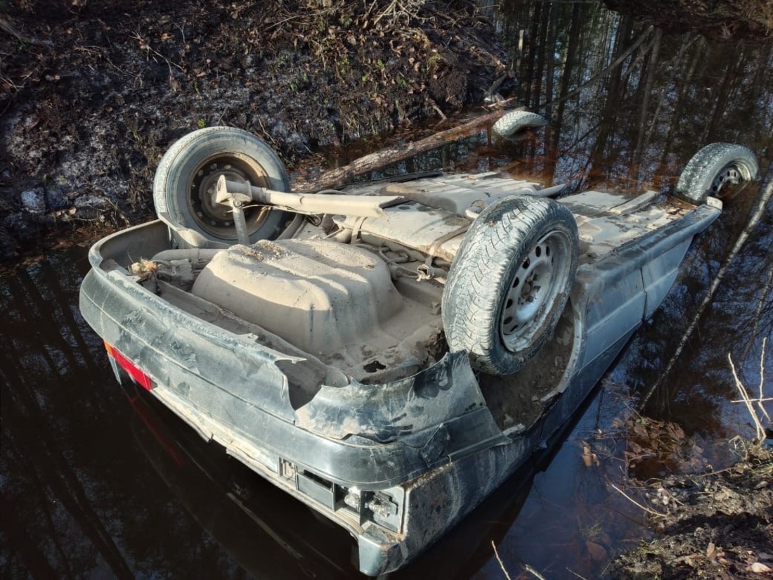 Под Белозерском «легковушку» на скорости вынесло в кювет: водитель погиб
