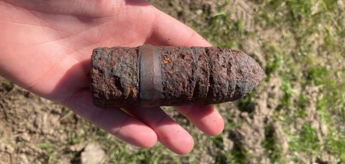 В Череповце на берегу Шексны обнаружен боеприпас времён ВОВ