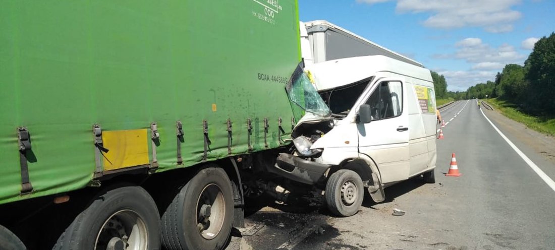 Массовая авария произошла в Вытегорском районе: есть пострадавшие
