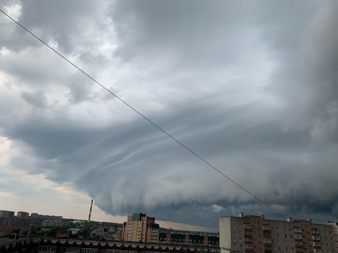 Штормовое предупреждение объявлено в Вологодской области