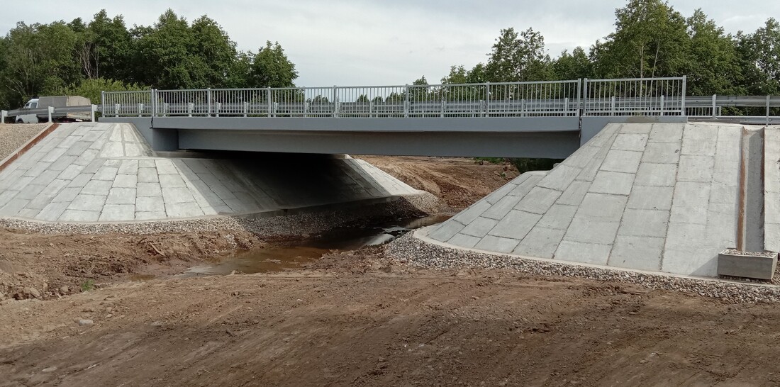Ремонт через реку Музга завершён в Череповецком районе