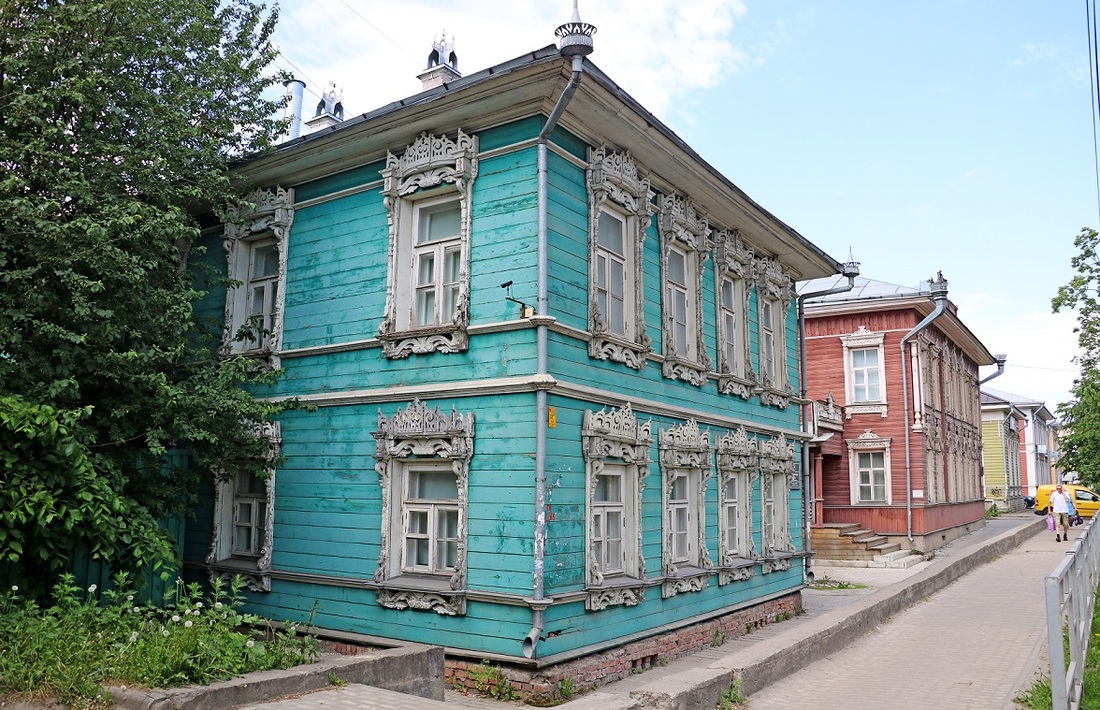 Вологодские реставраторы раскрыли подлинный цвет дома Пановых 