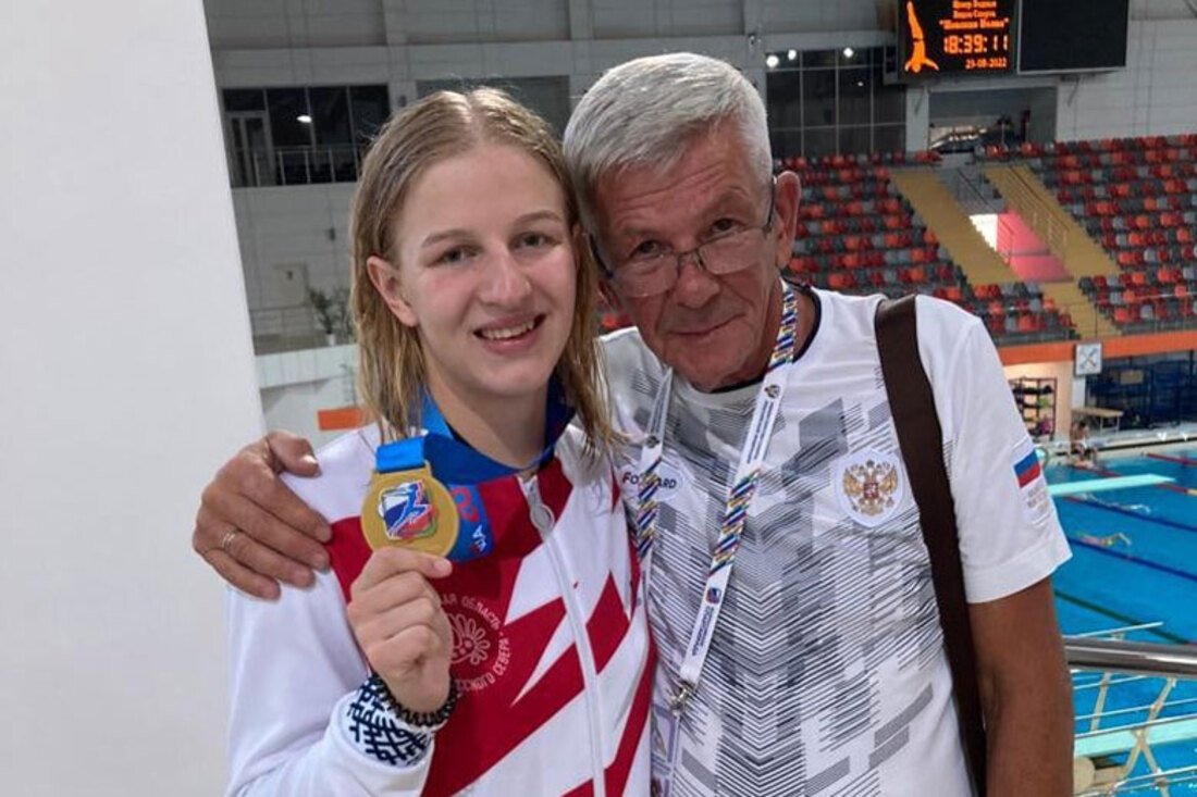 Вновь лучшая: вологодская пловчиха Анастасия Маркова завоевала «золото» Всероссийской спартакиады