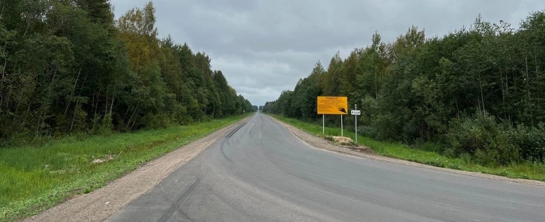 Дорожники раньше срока закончили ремонт северного и южного подъездов к Кадникову