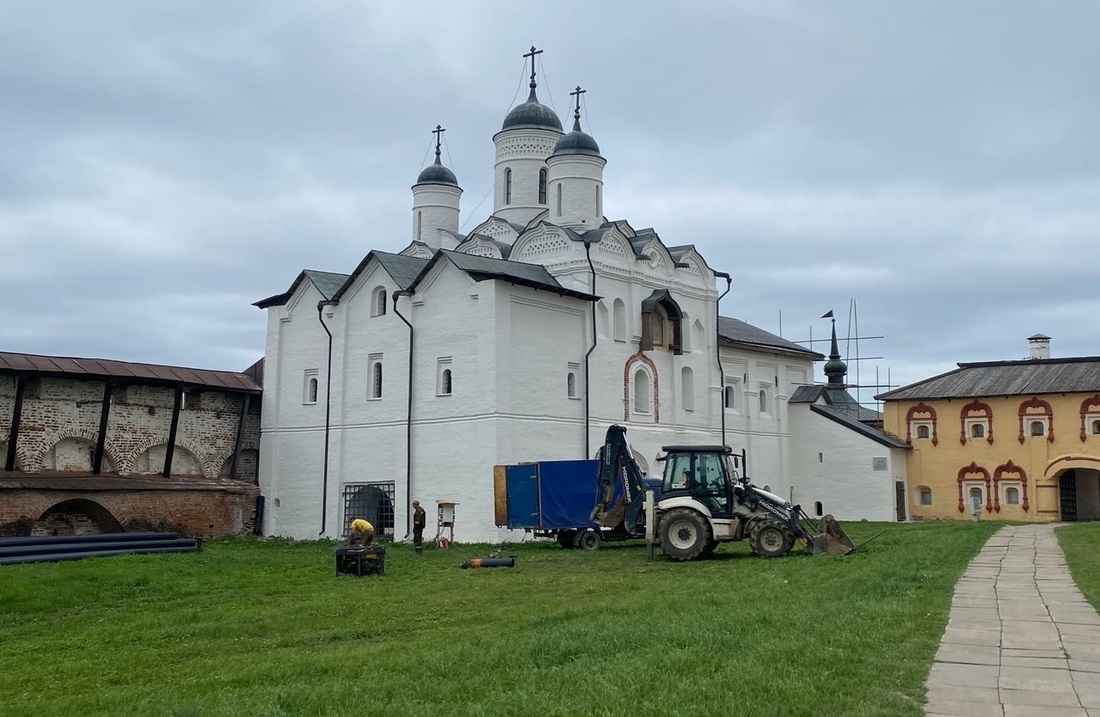 Старинный храм XVI века отреставрировали в Кириллове