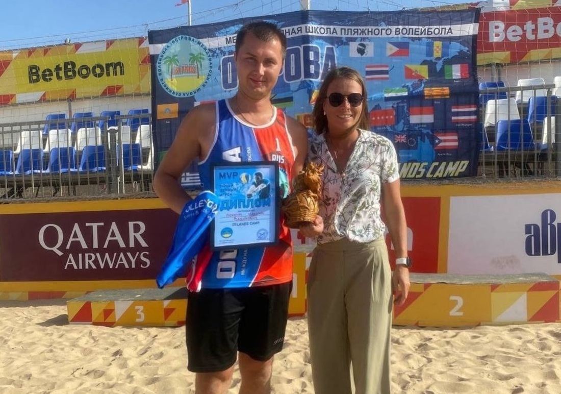 Череповчанин завоевал «серебро» национального турнира по пляжному волейболу в Анапе