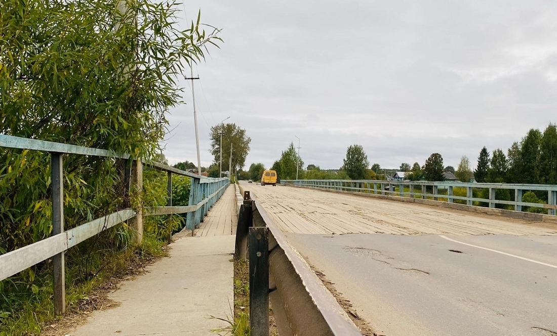 Ремонт моста через реку Кичменьга начнётся в Кич-Городецком районе