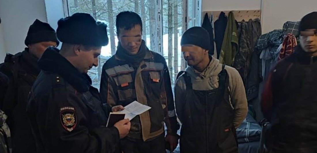 Троих мигрантов-нелегалов выявила полиция в ходе рейда по Вологодскому району