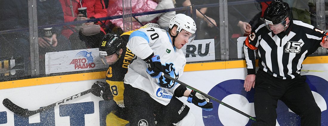 Хоккейная «Северсталь» одержала победу в ответном матче с минским «Динамо»