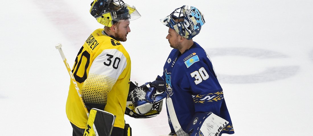 Хоккейная «Северсталь» одержала волевую победу над казахским «Барысом»