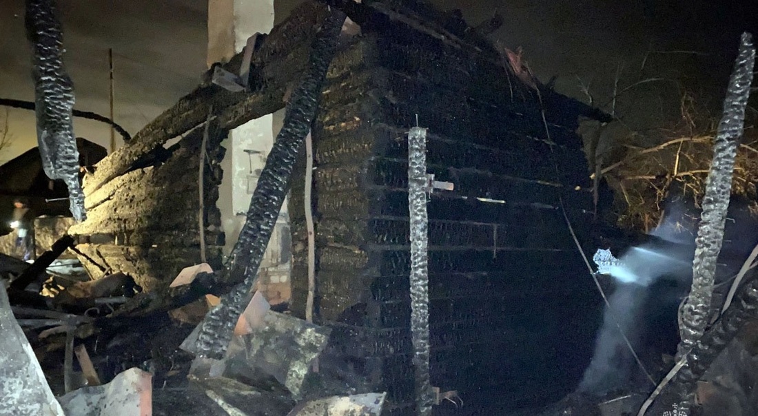 73-летний череповчанин погиб на пожаре в дачном доме