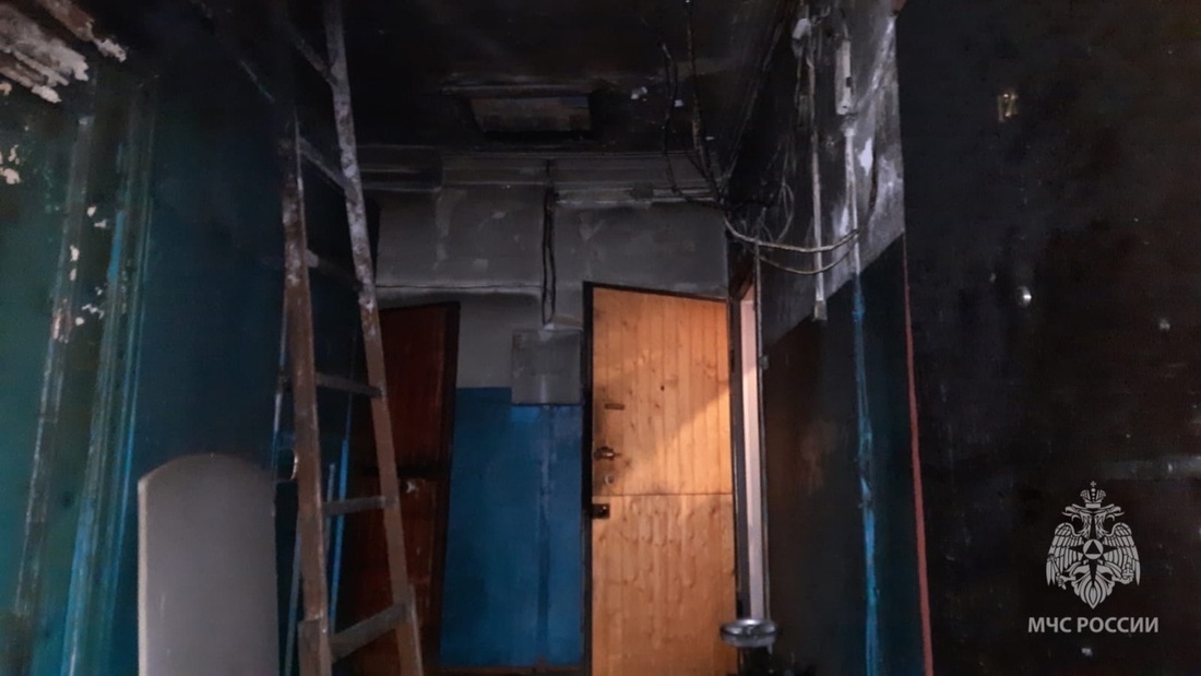 64-летний мужчина погиб на пожаре в собственной квартире в Вологде