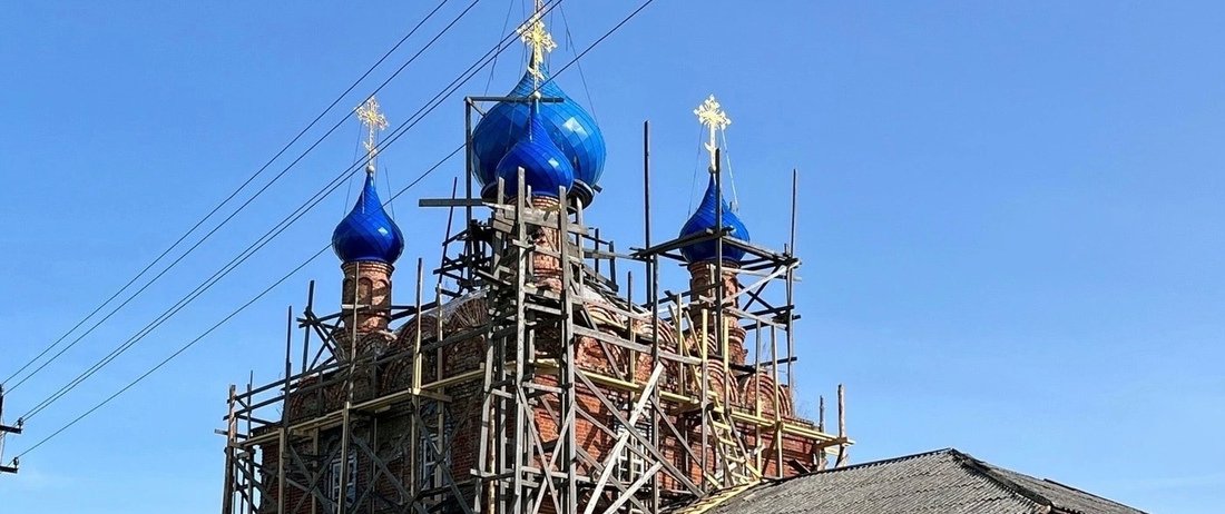 Восстановление Казанского храма началось в Грязовецком округе