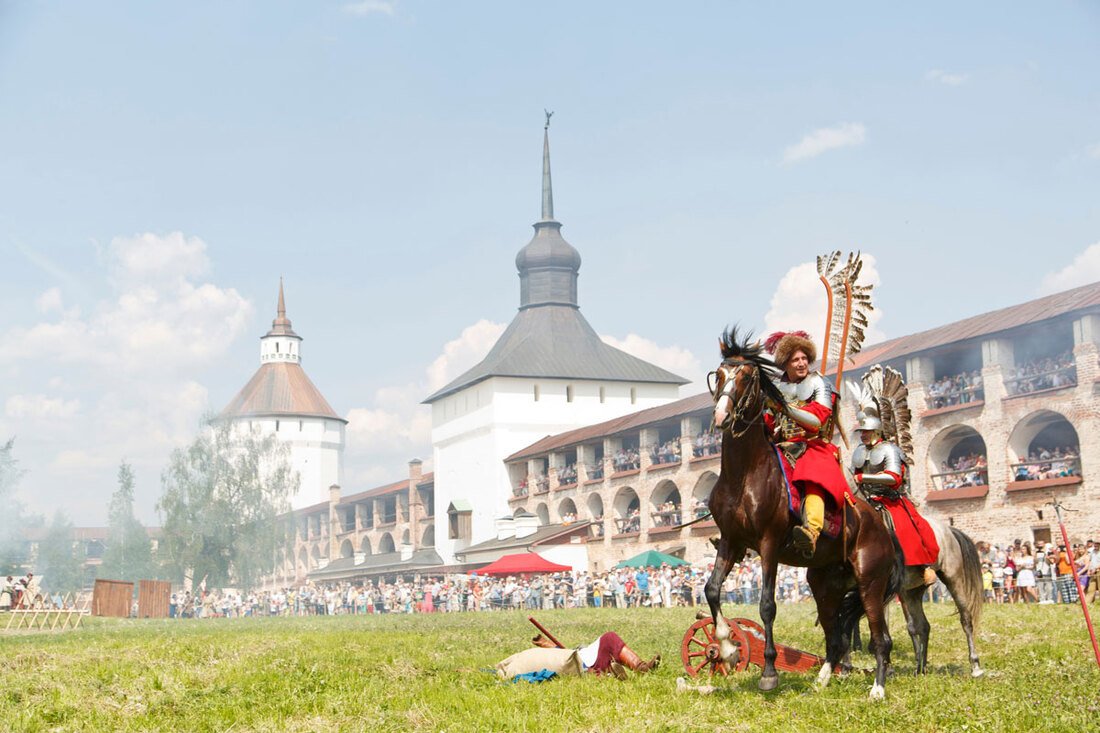 Стала известна программа исторического фестиваля «Кирилло-Белозерская осада»