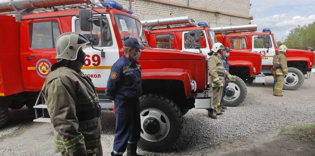 В Вологде неизвестные подожгли здание военной комендатуры 