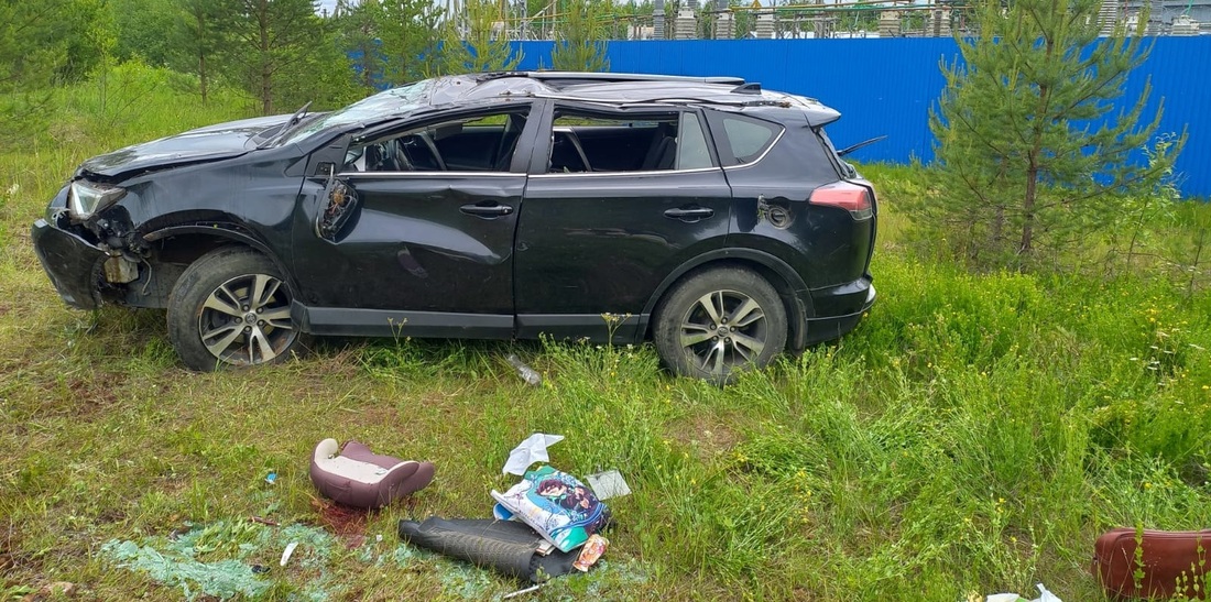 9-летний ребёнок попал в больницу после ДТП с уснувшим водителем в Харовском районе 