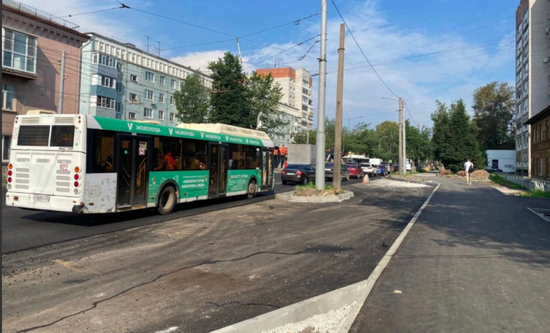 Остановку общественного транспорта «ул. Рабочая» в Вологде перенесли в другое место