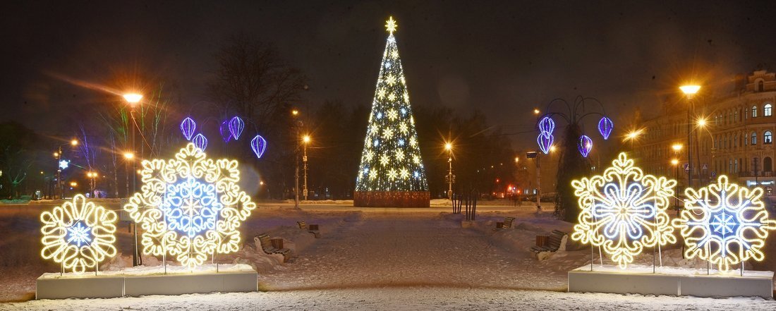 15 миллионов рублей потратят власти Вологды на новогоднее убранство города
