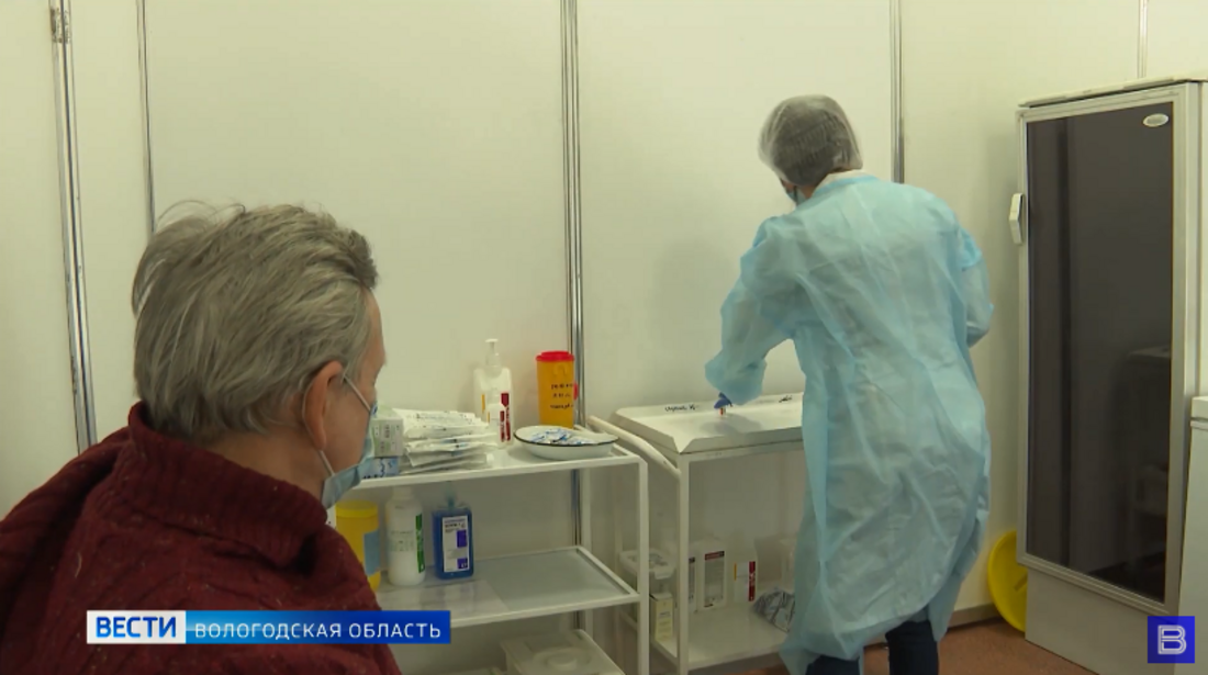 Два мобильных пункта вакцинации открылись в Вологде