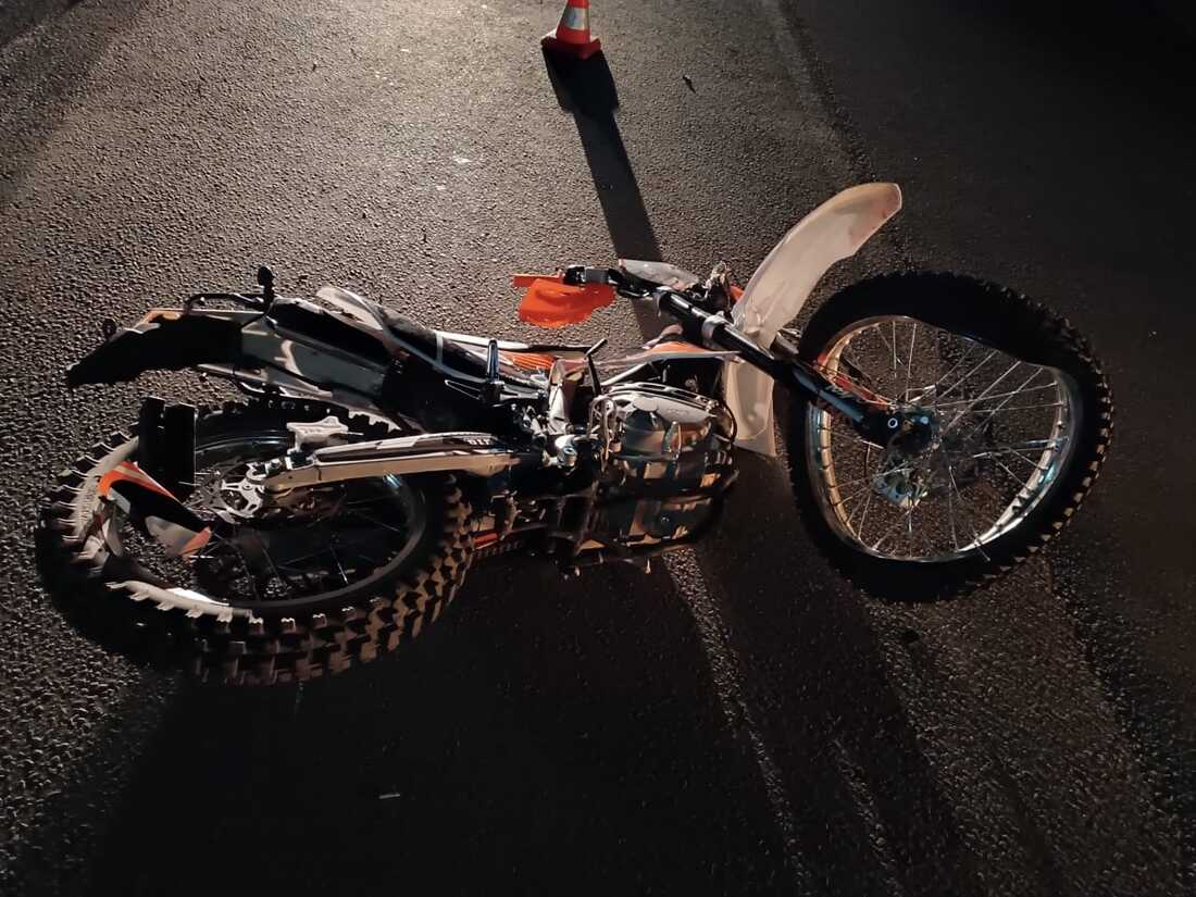 Подросток на мотоцикле попал в ДТП в Тотьме