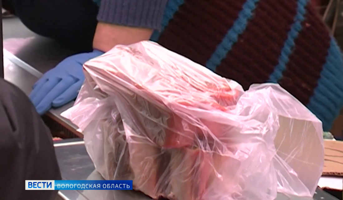 Опасное мясо нашли в одном из магазинов Вашкинского района