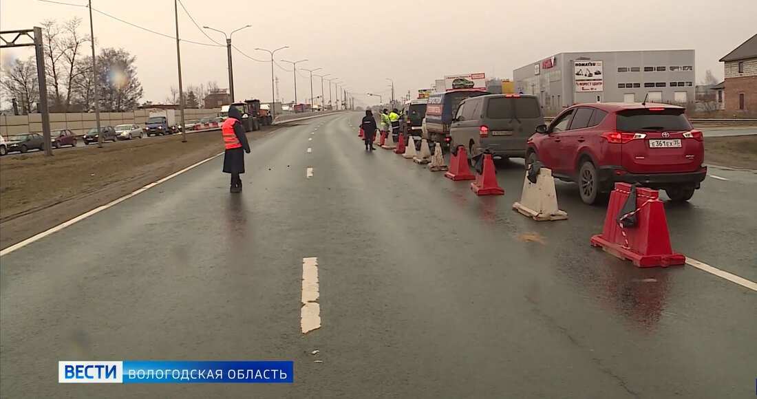 3000 водителей обратились за получением электронных пропусков на въезд в Вологодскую область