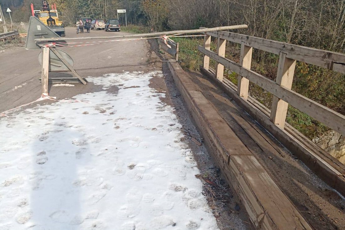 В Междуреченском районе отремонтируют мост на трассе Илейкино – Шуйское