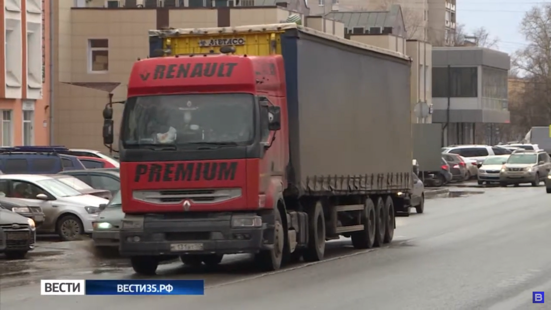Ограничение движения грузовиков продлили в Кичменгско-Городецком округе
