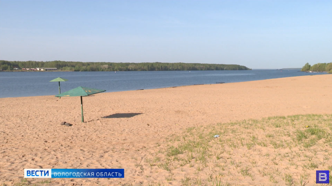 На пляже парка Мира в Вологде обнаружили труп